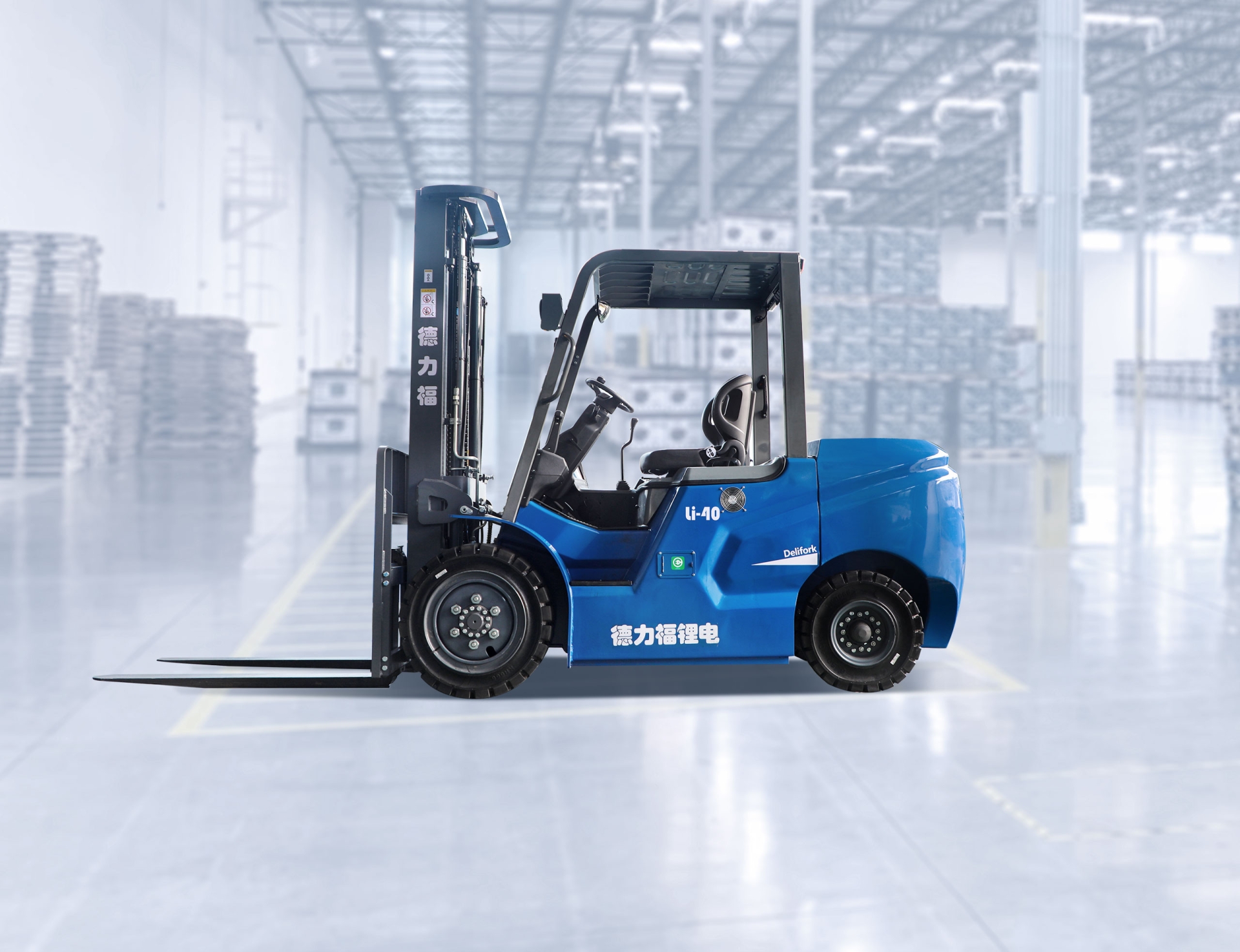 XE NÂNG ĐIỆN LITHIUM 4 TẤN DÒNG DD