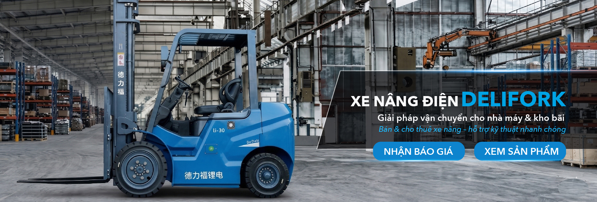 XE NÂNG ĐIỆN DELIFORK