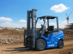 Xe nâng điện có phù hợp với công trường xây dựng ngoài trời không?